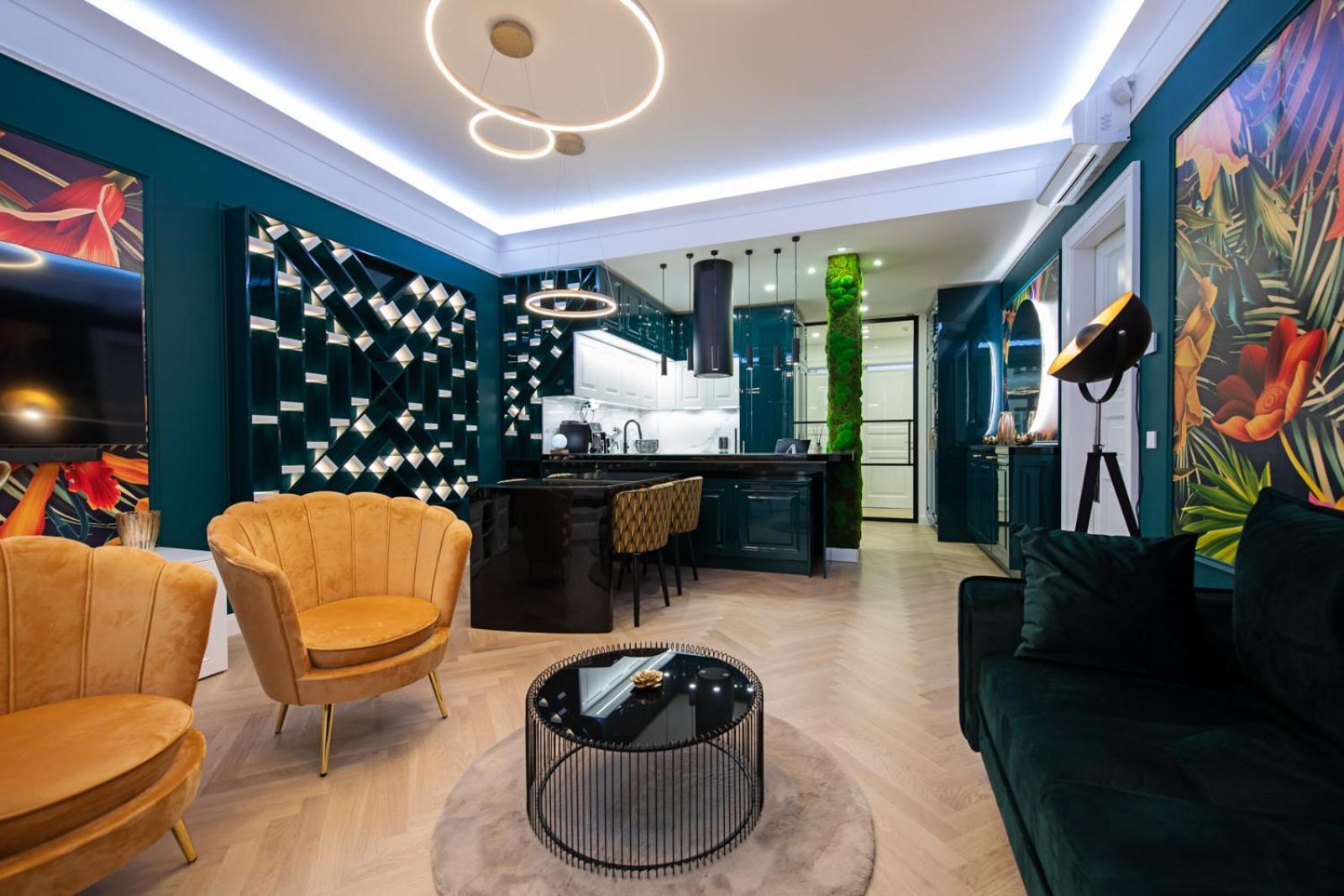 Luxusni Designovy Emotion Se Saunou V Srdci Kralovskych Vinohrad Apartment Prag