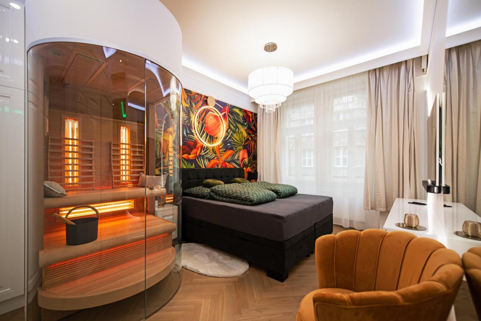 Apartment Luxusni Designovy Emotion Se Saunou V Srdci Kralovskych Vinohrad