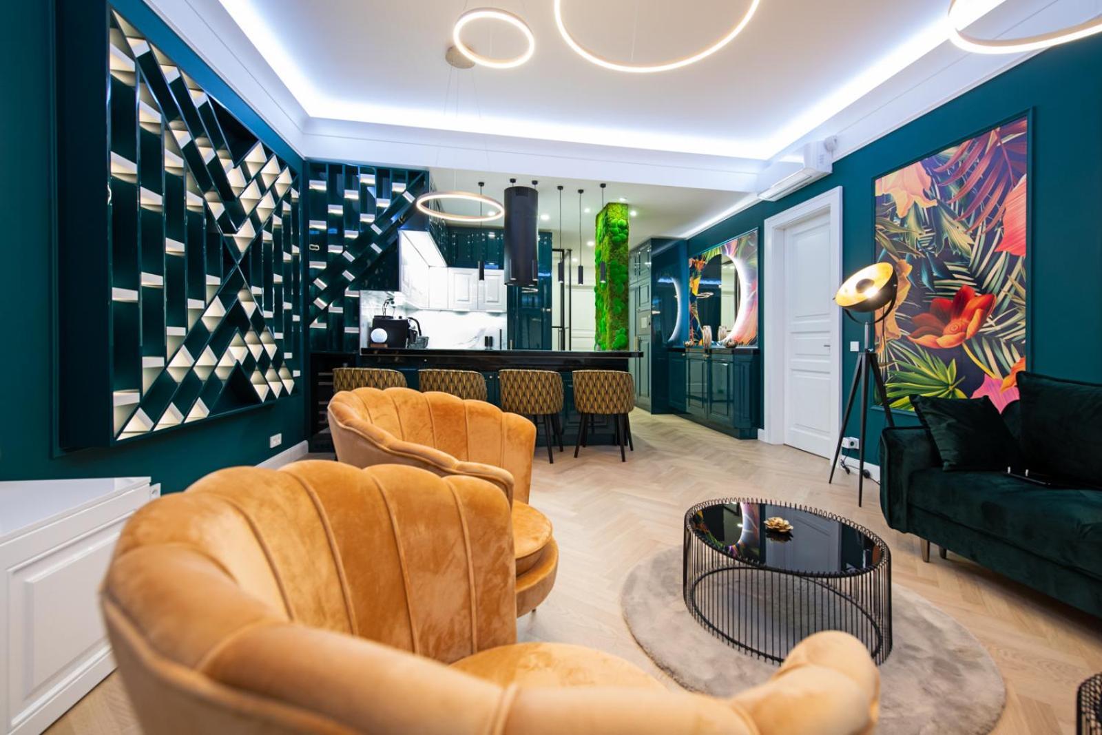 Luxusni Designovy Emotion Se Saunou V Srdci Kralovskych Vinohrad Apartment Prag