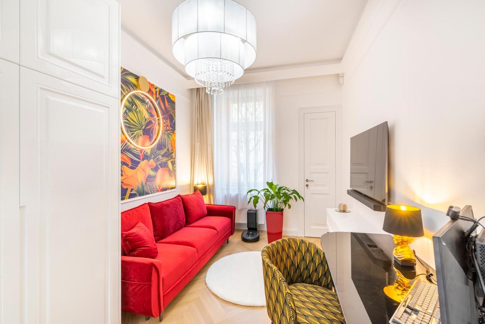 Luxusni Designovy Emotion Se Saunou V Srdci Kralovskych Vinohrad Apartment Prag