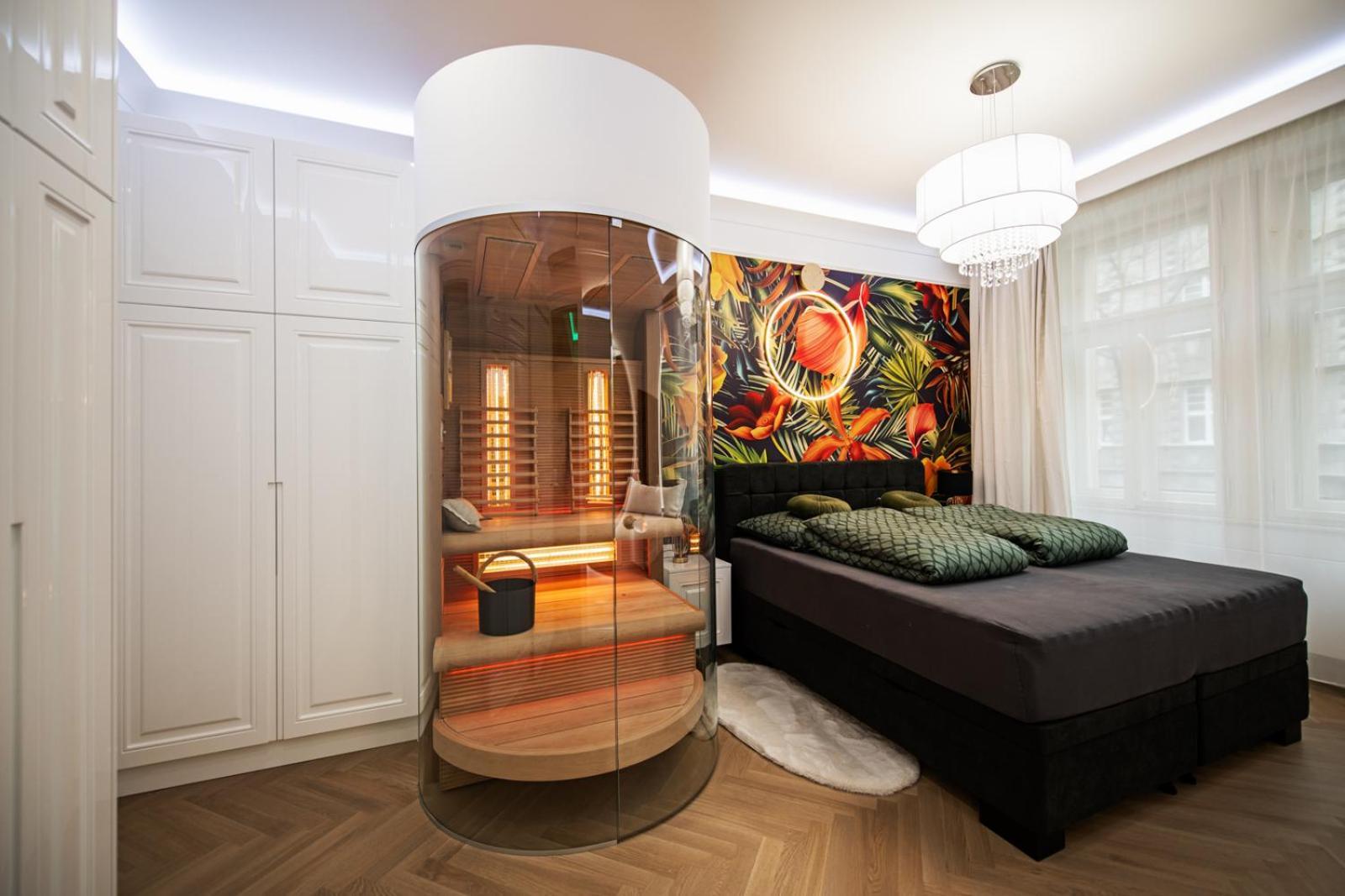 Luxusni Designovy Emotion Se Saunou V Srdci Kralovskych Vinohrad Prag